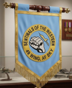 WALL BANNER SENTINALS OF THE WESTERN
