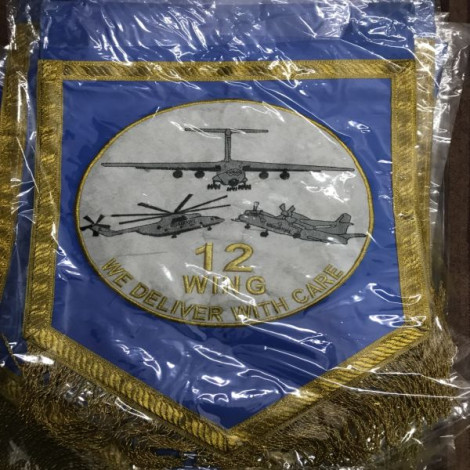 12 Wing Indian Air Force Cloth Badge