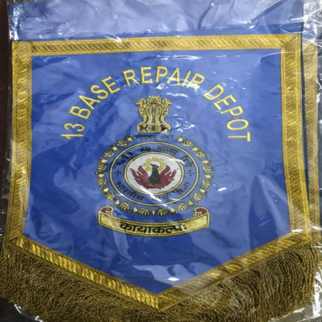 13 Base Repair Depot Indian Air Force Cloth Badge