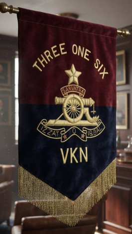 WALL BANNER (THREE ONE SIX)