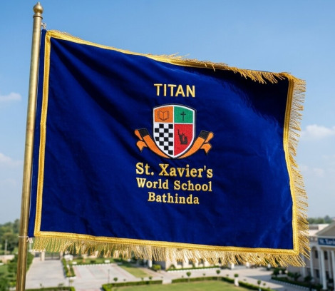 ST. XAVIERS'S WORLD SCHOOL BATHINDA FLAG