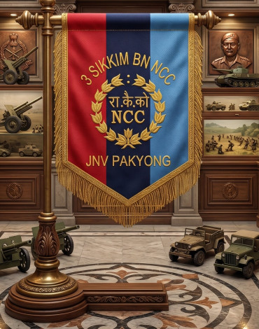 3 SIKKIM BN NCC T FLAG