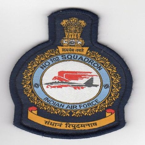 No. 102 Squadron Indian Air Force Cloth Badge