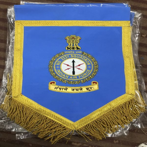 No. 2221 Squadron Indian Air Force Cloth Badge