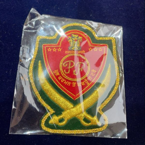 Punjab State Police Cloth Badge