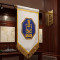 NAVY WALL BANNER